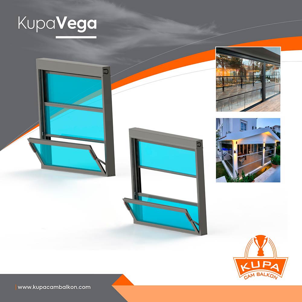 VEGA – Silinebilir Isıcamlı Giyotin Sistem